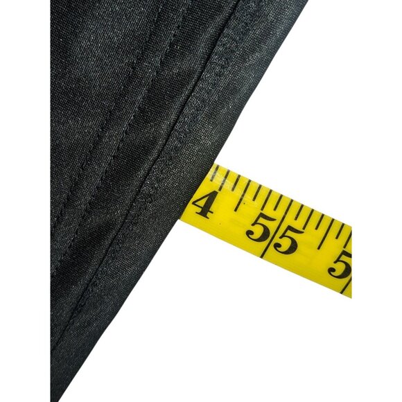 Womens Black One Shoulder Lace Cutout Maxi Evening Gown L Formal Prom Unbranded - Picture 8 of 11